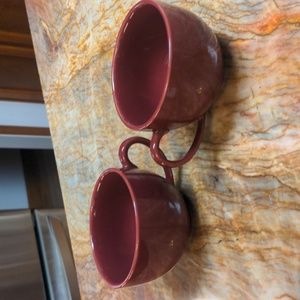 POTTERY BARN SET coffee Tea Mugs Cups